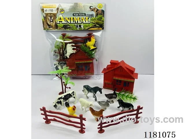 animal set 8PCS “3-6”CM
