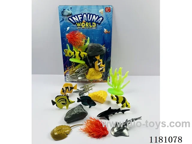 sea animals set 8PCS “5-7”CM