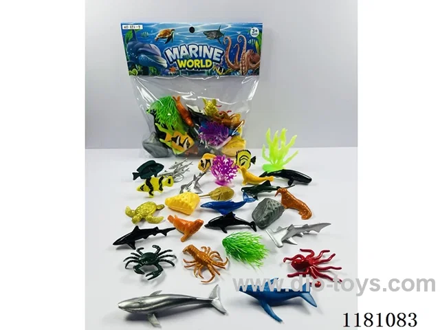 sea animals set 22PCS “5-10”CM