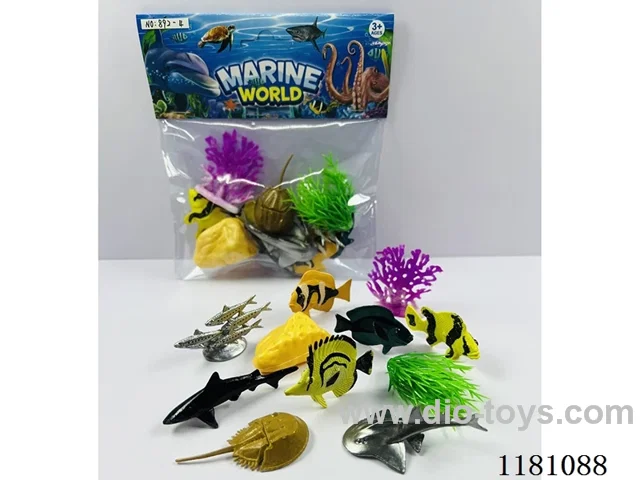 sea animals set 8PCS “5-7”CM