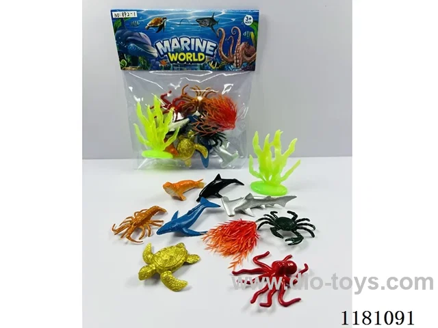 sea animals set 8PCS “5-7”CM