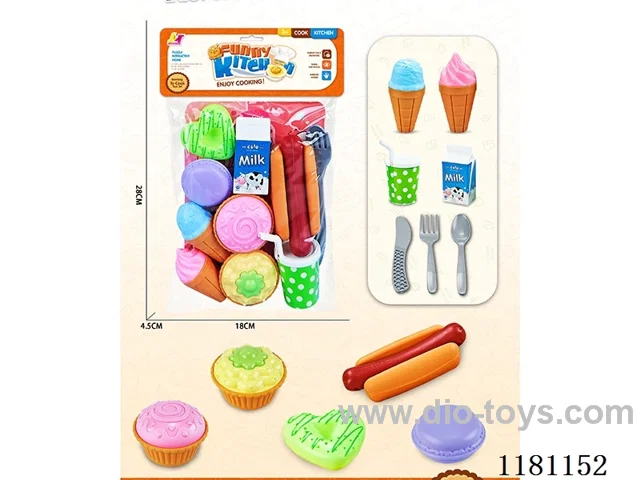 Desserts/pastries/fast food 13PCS