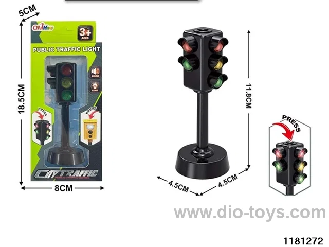 audible and visual traffic light