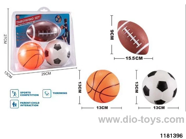Basketball Soccer Rugby Combo