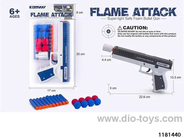 Manual pneumatic gun launcher