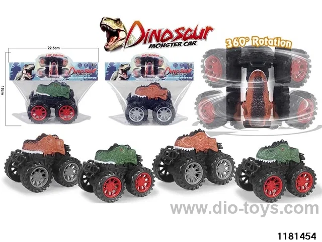 Inertia Dinosaur Spinning Stunt Car