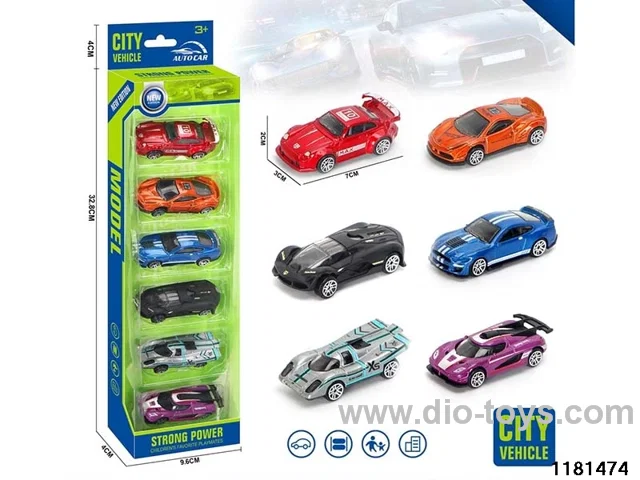 Alloy Sliding Sports Car