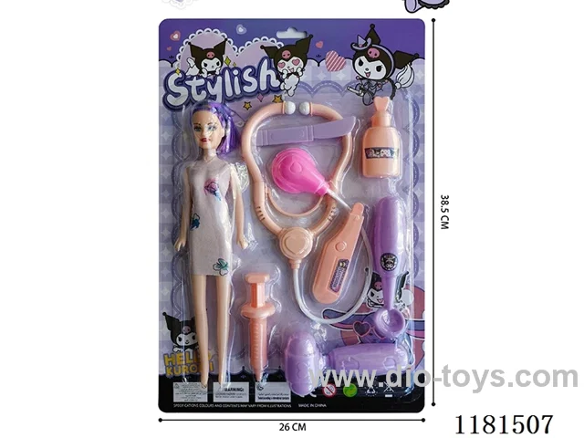 Kouromi Medical Kit + 11-inch Barbie