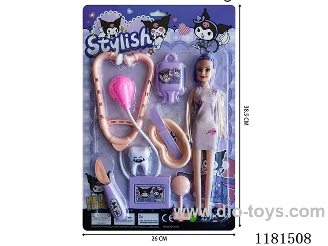 Kouromi Medical Kit + 11-inch Barbie
