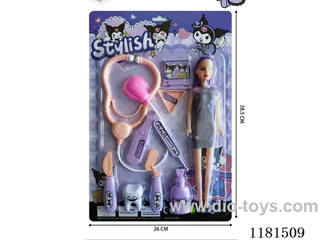Kouromi Medical Kit + 11-inch Barbie