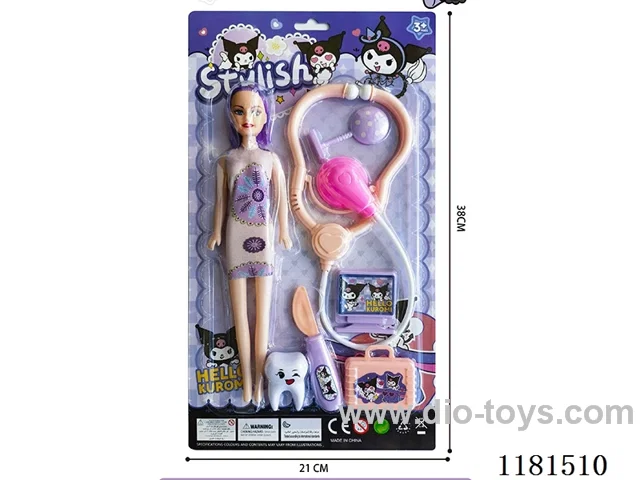 Kouromi Medical Kit + 11-inch Barbie