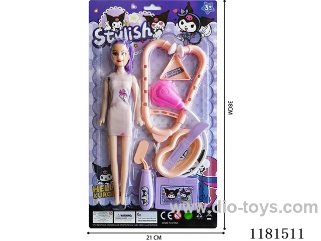 Kouromi Medical Kit + 11-inch Barbie
