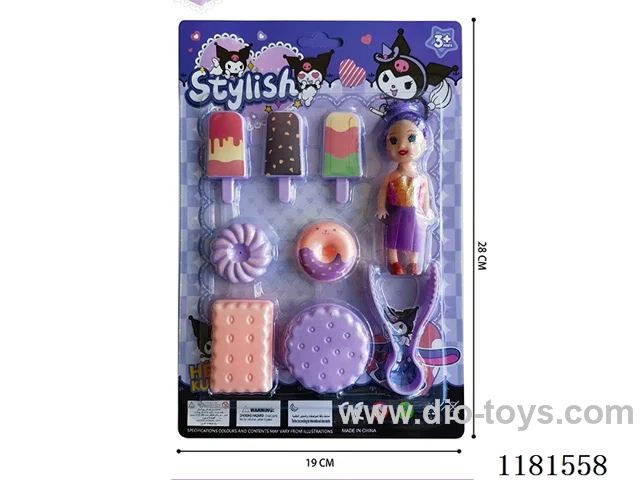 Kulomi Food set +3.5 "action figure