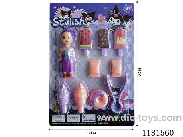 Kulomi Food set +3.5 "action figure