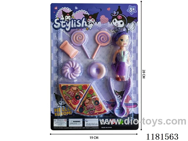 Kulomi Food set +3.5 "action figure