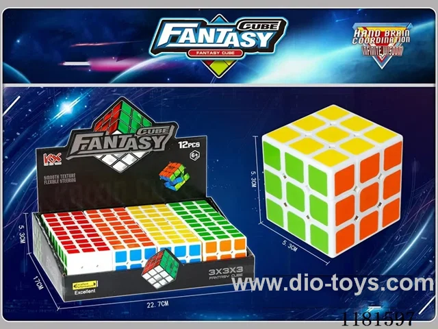 5.3CM White Sticker Cube 12PCS
