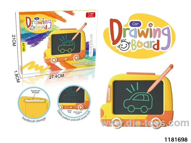 Cartoon Bus Writing Board