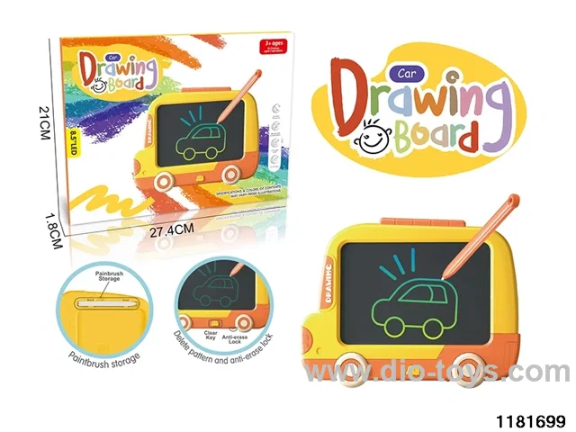Cartoon Bus Writing Board