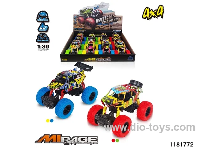 Alloy pull back car