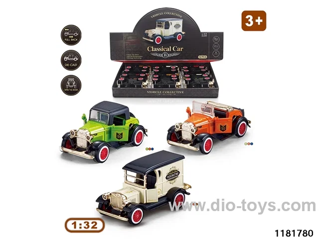 Alloy pull back car