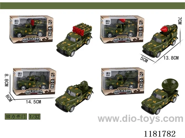 Alloy pull back car