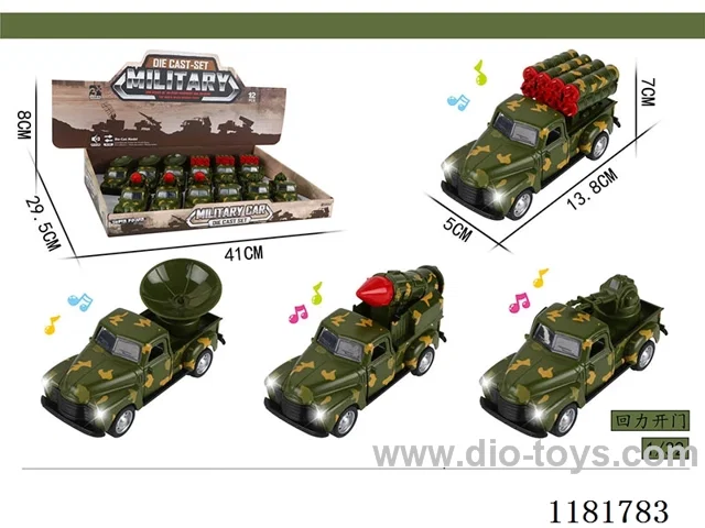 Alloy pull back car W L/M