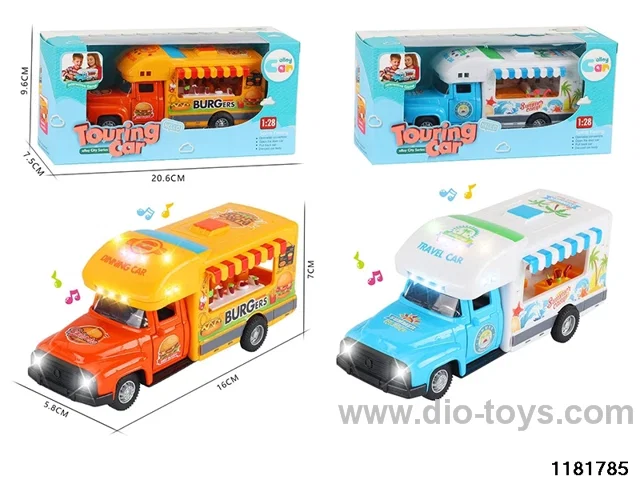 Alloy pull back car W L/M