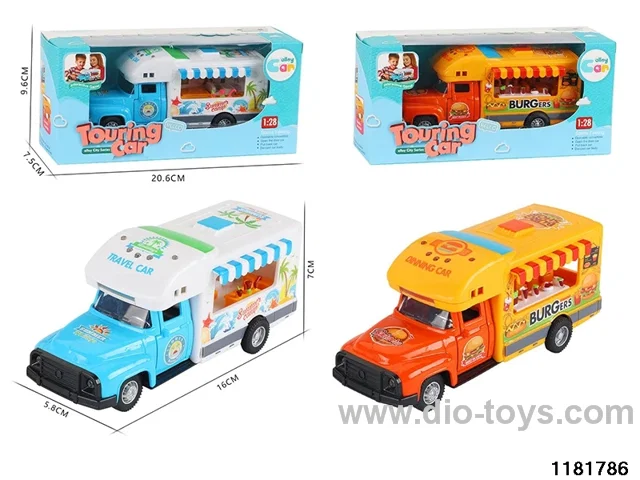 Alloy pull back car