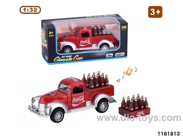 1:32 alloy pull back car W L/M