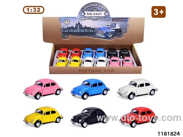 1:32 alloy pull back car