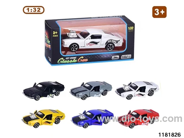 1:32 alloy pull back car