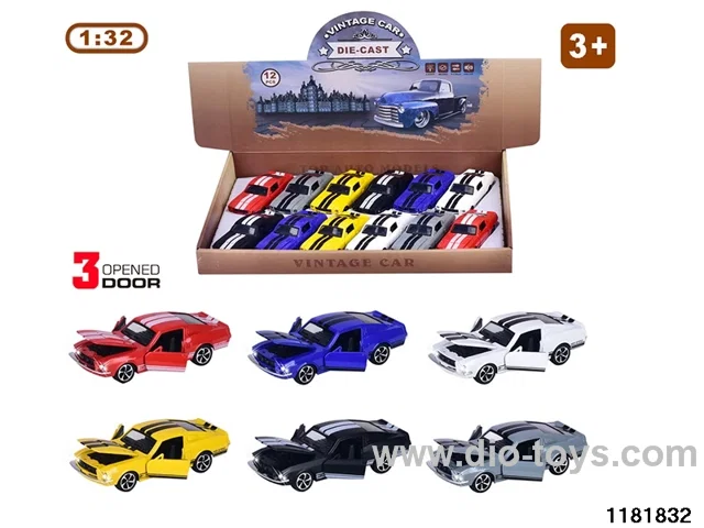 1:32 alloy pull back car