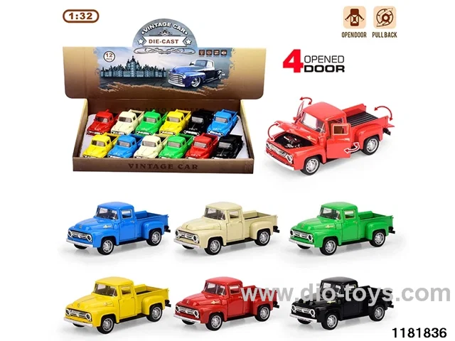 1:32 alloy pull back car