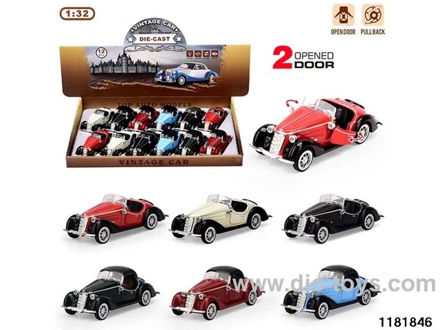 1:32 alloy pull back car