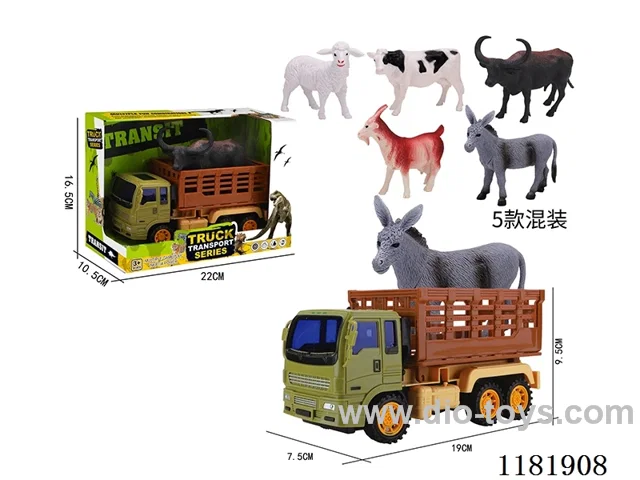 Inertia Animal Vehicle Transporter Set (5 Mixed)