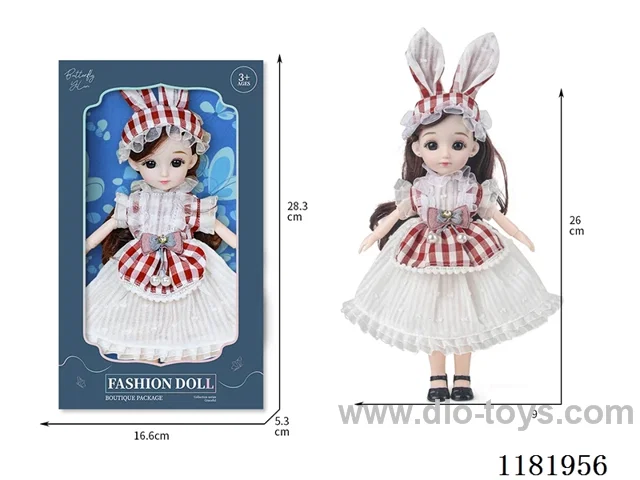 26cm 9 inch 12 jointed doll
