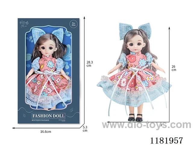 26cm 9 inch 12 jointed doll