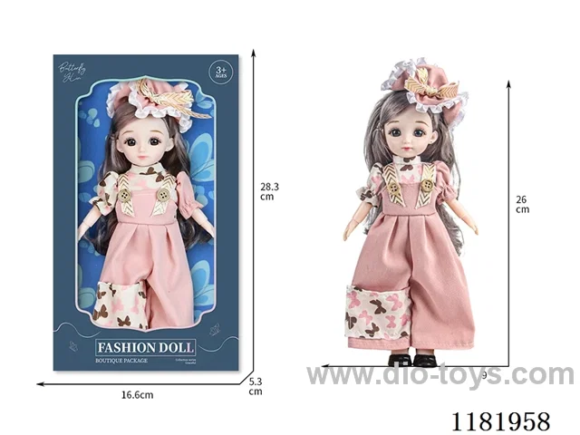26cm9 inch 12 jointed doll