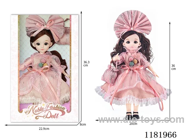 35cm 12 inch 22 jointed doll