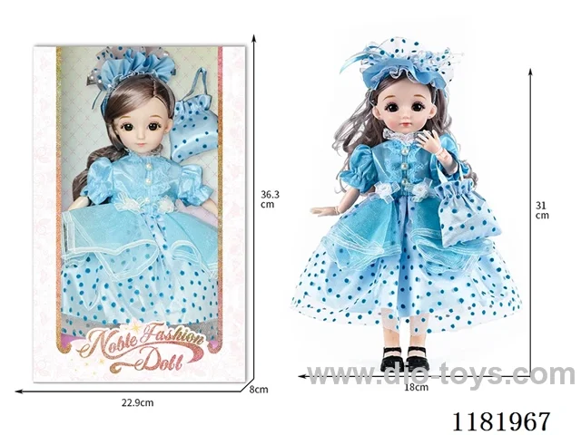 35cm12 inch 22 jointed doll