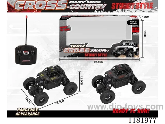 1：18 4ch rc car not included battery