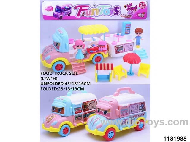 Tent Fast Food Cart Set