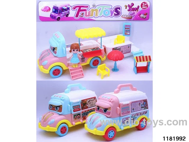 Tent Fast Food Cart Set