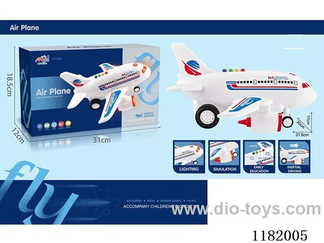 Puzzle storyteller airplane