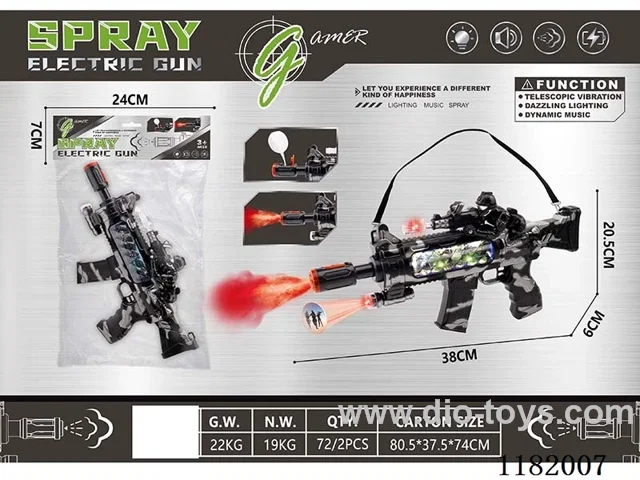 Color Screen Spray Electric Gun(Camouflage)