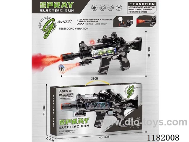 Color Screen Spray Electric Gun (Camouflage)