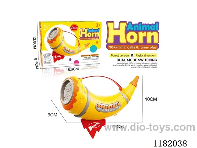Simulation animal barking horn trumpet toys