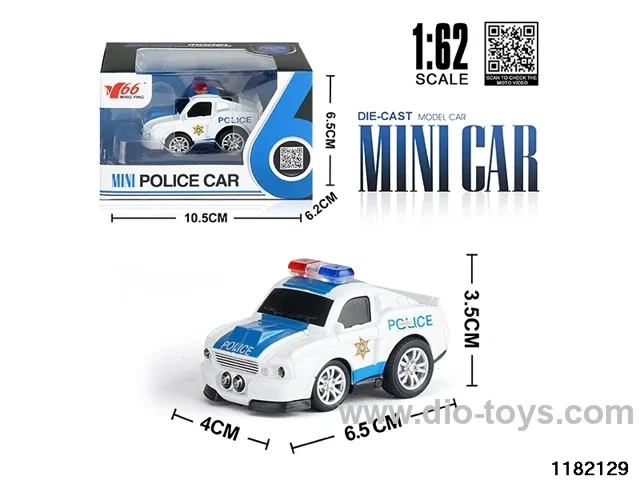 1:62 pull back car