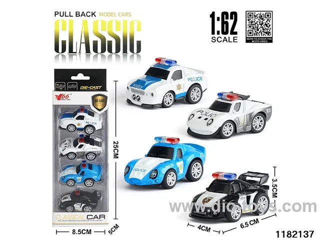 1:62 pull back car