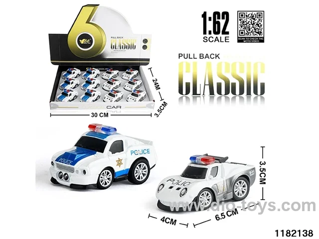 1:62 pull back car
